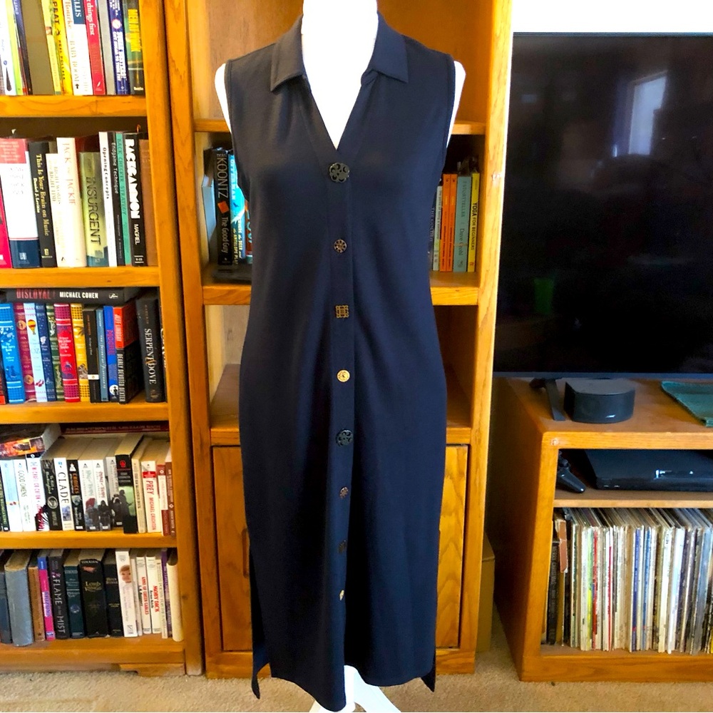 👗EUC Soft Surroundings sleeveless shirt dress